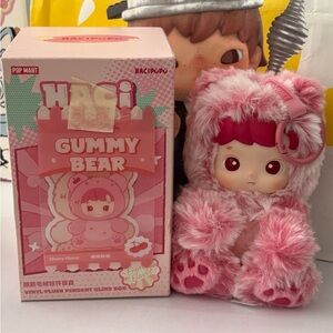 [POPMART] Hacipupu Gummy Bear Series Vinyl Plush Pendant - Cherry